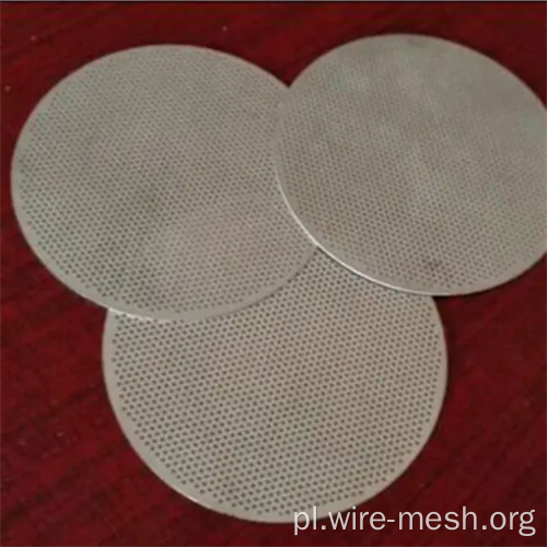 Perforowana aluminiowa perforowana metalowa siatka ze stali nierdzewnej